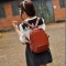 2023新款真皮女包 韩版休闲旅行双肩包 头层牛皮